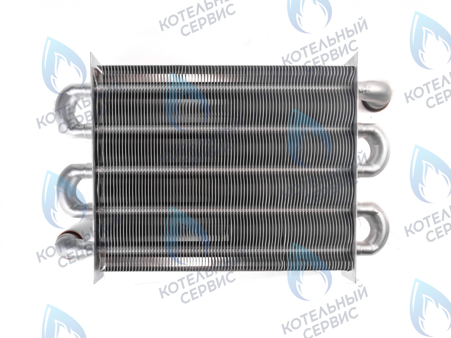 398002570 Теплообменник первичный (основной) (крепление - клипсы) Ferroli Fortuna Pro F13-F24 (398002570,398615500) в Оренбурге	