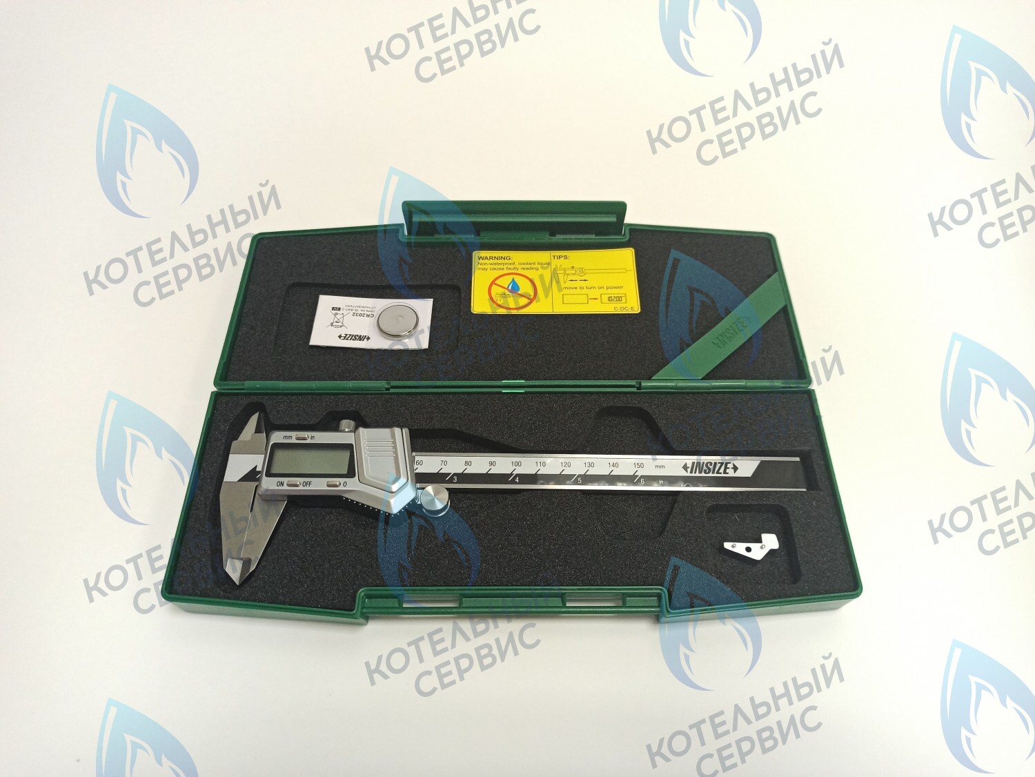 ZK004-150 Штангенциркуль металлический INSIZE 0-150мм с ЖК дисплеем в Оренбурге	