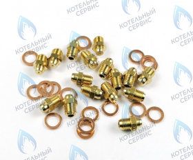 Форсунка (инжектор) для сжиженного газа Ø0,80 (комплект 10шт) BAXI