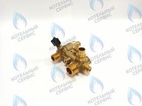 Блок гидравлический входной латунный для 24 кВт (TY04010093) ELECTROLUX