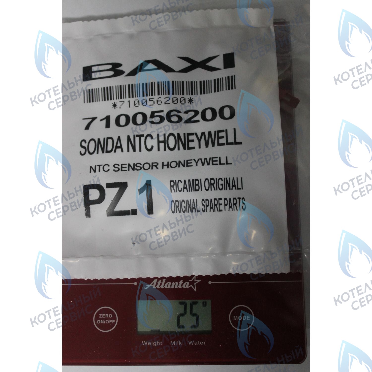 710056200 Датчик температуры ГВС NTC (погружной, клипса) BAXI ECO (Compact, 4s, 5 Compact) FOURTECH (артикул 721309400, 710056200) в Оренбурге	