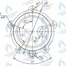 1210 Мембрана Beretta AQUA; BAXI SIG-2; Innovita 11, 14 (Ø51 мм) аналог в Оренбурге	