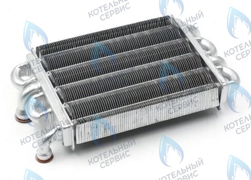 39837660 Теплообменник битермический  (37405340, 39837665) FERROLI в Оренбурге	