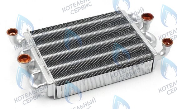 39837660 Теплообменник битермический  (37405340, 39837665) FERROLI в Оренбурге	