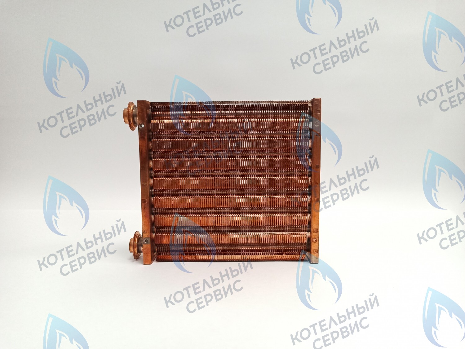 EM052-195-02 Теплообменник основной (первичный) (МЕДНЫЙ) Navien (с белыми прокладками в комплекте) Deluxe Е 10-24K (30021953A) в Оренбурге	