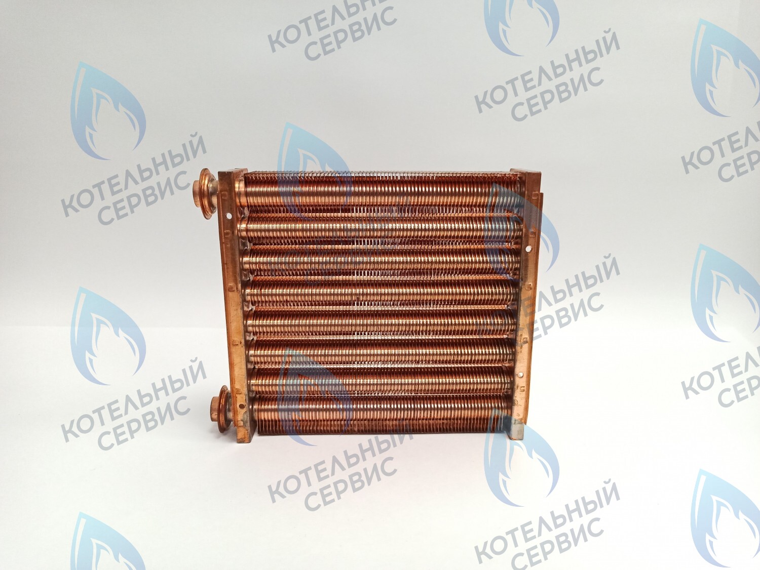 EM052-195-02 Теплообменник основной (первичный) (МЕДНЫЙ) Navien (с белыми прокладками в комплекте) Deluxe Е 10-24K (30021953A) в Оренбурге	