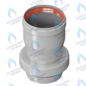 Комплект адаптеров (воздуховод + газоход) для перехода на двухтрубную систему D80/80 (NAVIEN E/S/C)