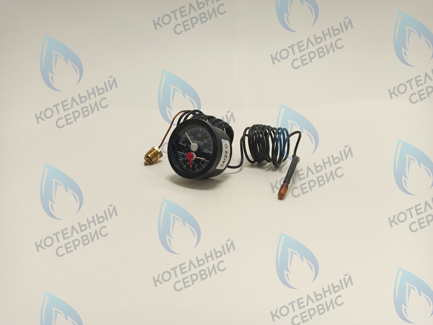 MT004-IM Термоманометр капиллярный IMIT Ø52мм 0/6bar, резьба 14/1 в Оренбурге	