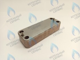 Теплообменник ГВС вторичный 16 пластин  BOSCH, BUDERUS