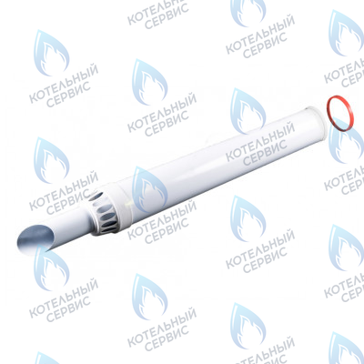 PT-A/SR-1.0 Труба с наконечником коаксиальная 60/100 1,00 м DR thermo в Оренбурге	