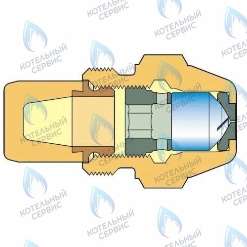 030F4134 Топливная форсунка  2.25GPH, 45S (8,35кг/ч) DANFOSS в Оренбурге	