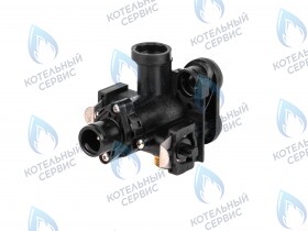 Гидроузел трехходового клапана FERROLI FORTUNA PRO (398608450, 902610750), KOREASTAR Bravo, Premium-C (KS902608450, KS902608810)