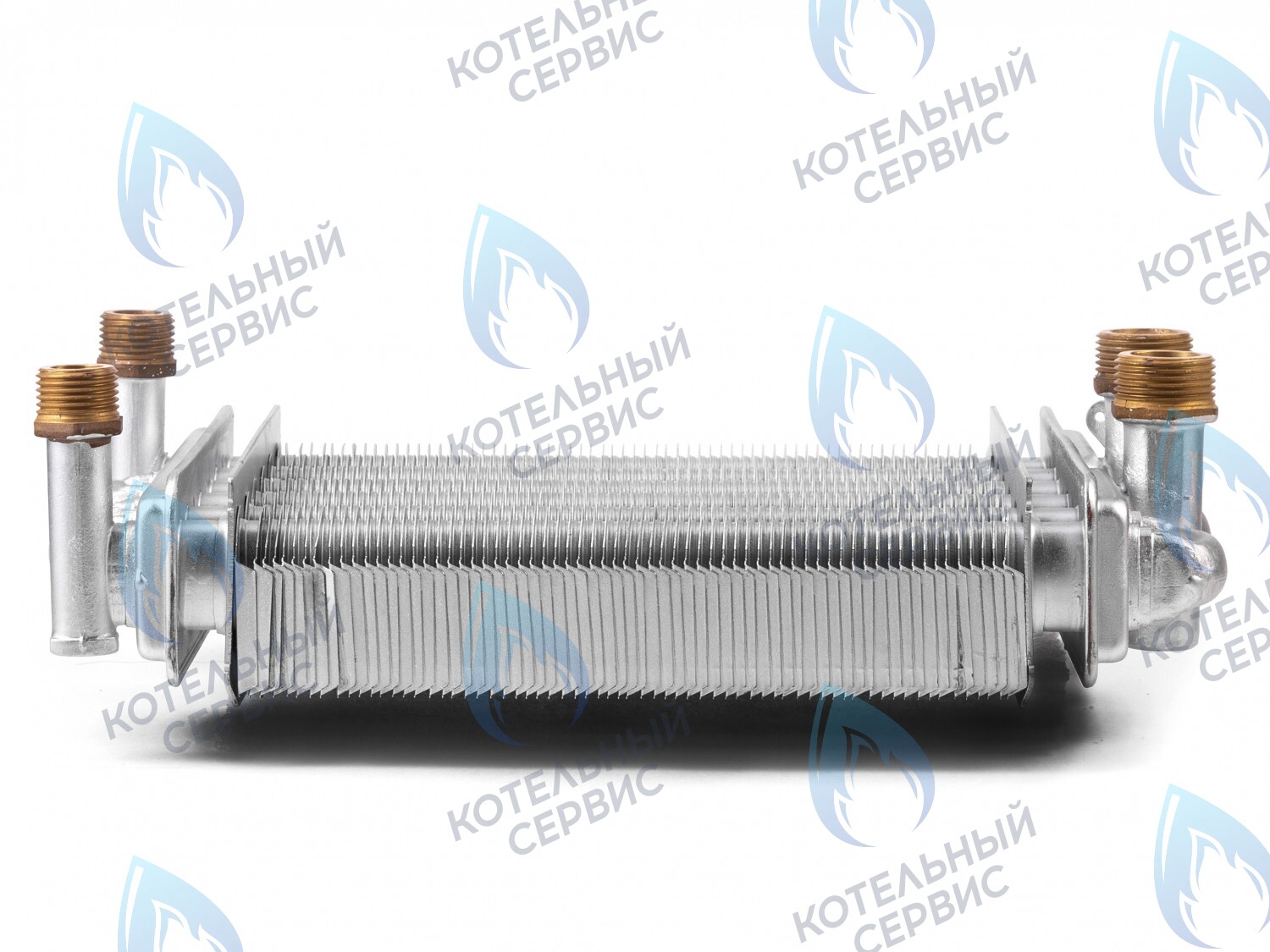 A20104 Теплообменник битермический 20см (L=196мм) 18кВт (10070004) HAIER, HEC в Оренбурге	