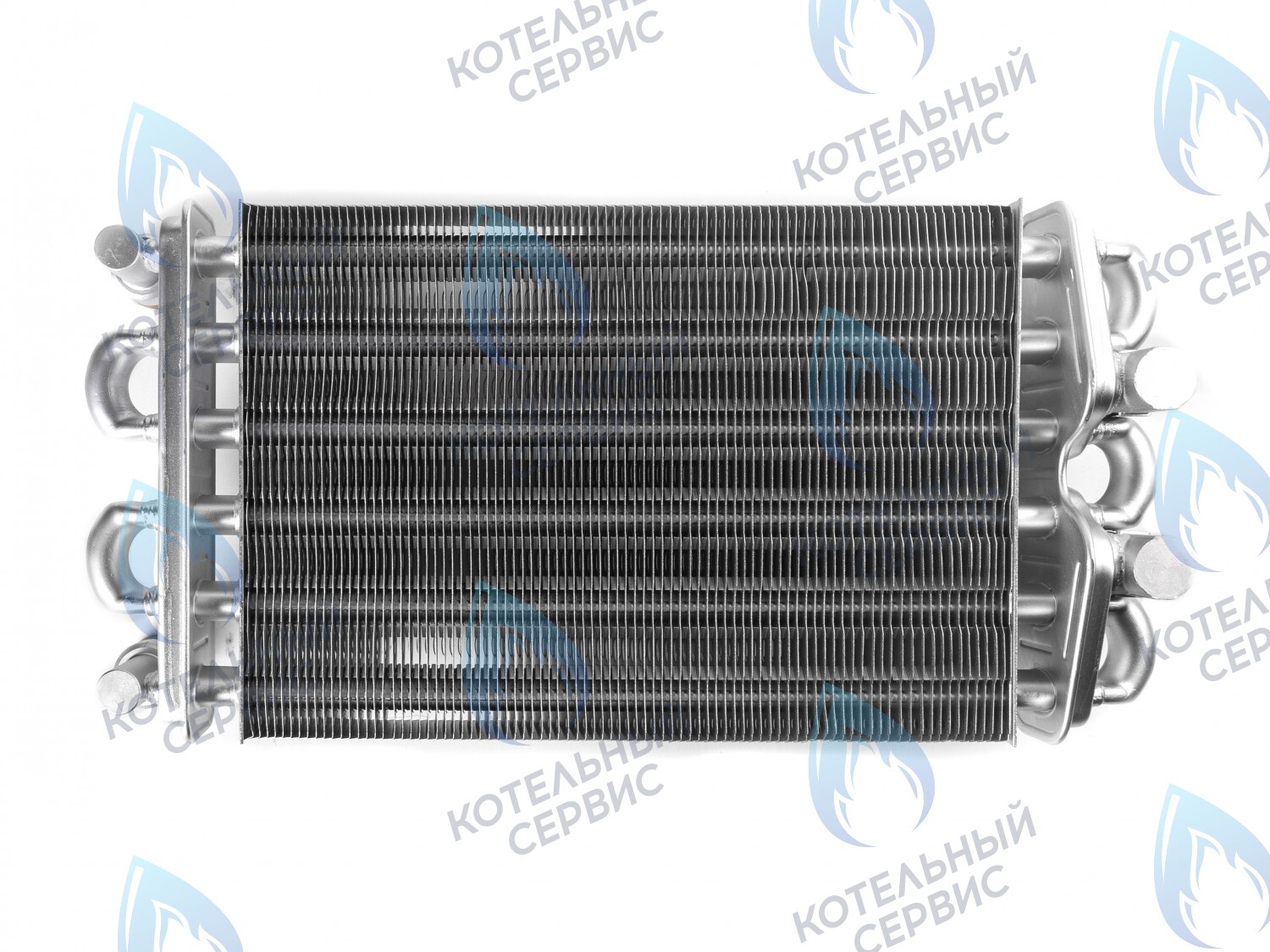 EB011-260 Теплообменник битермический 260мм 24кВт  Gazeco 24-T1/-C1 (до 05.2016) (02-4002), ROC(L44626) в Оренбурге	