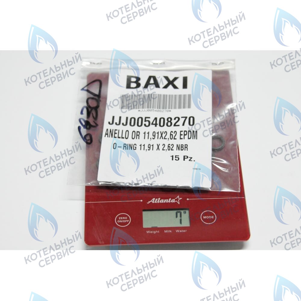 5408270 Кольцо уплотнительное 11,91x2,62 NBR BAXI в Оренбурге	