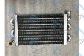 Теплообменник 80 FIN Viessmann Vitopend WH0A, WHO, WHEA (атмосферные версии)