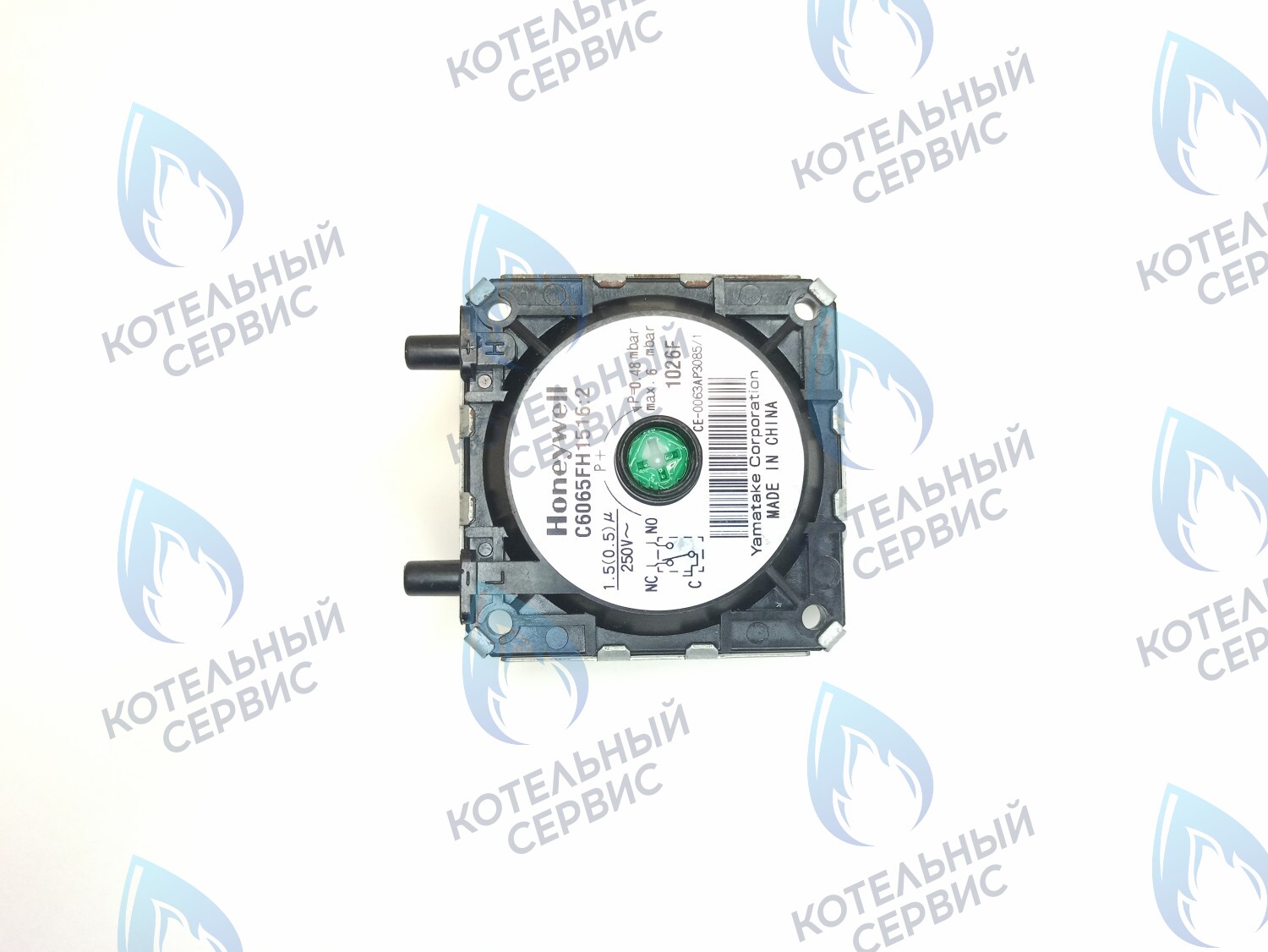 0020027605 Реле давления воздуха (прессостат, маностат) C6065FH1516:2 C6065 FH1516B P=0,48 mbar PROTHERM в Оренбурге	