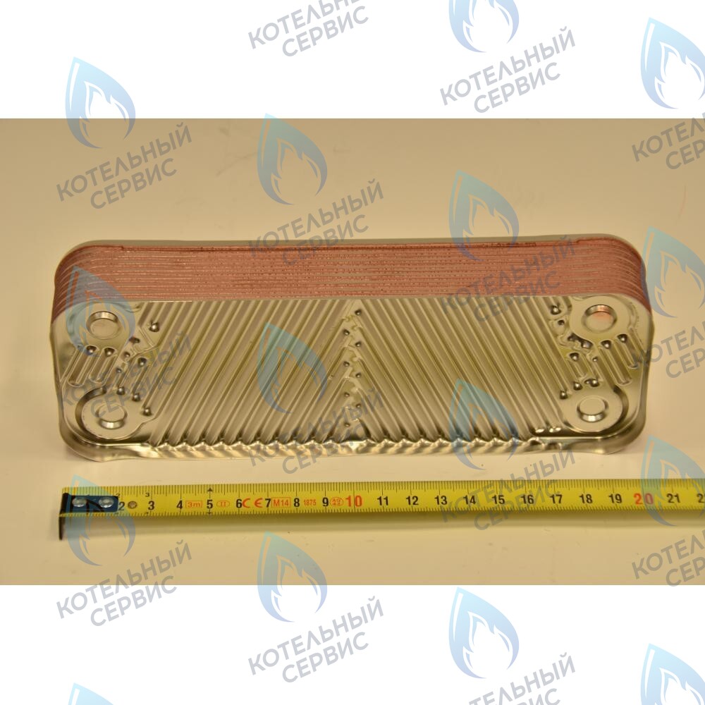 5686680 Вторичный пластинчатый теплообменник 14 пластин BAXI ECO, ECO-3, LUNA, LUNA (3, 3 Comfort) 280-310 Fi в Оренбурге	