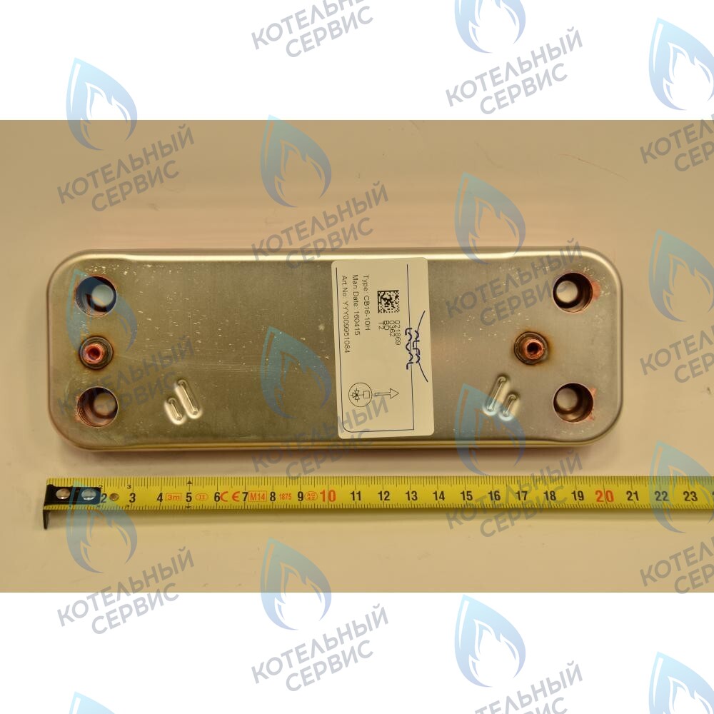 5686660 Теплообменник вторичный (10 пластин) 24кВт Eco. Compact 3. Four. Home, 4s, 5 Compact, Fortech BAXI в Оренбурге	