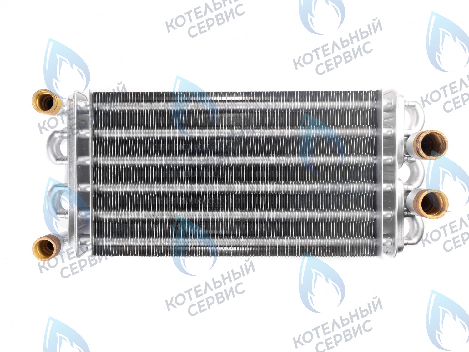 EB011-310 Теплообменник битермический 310мм 30кВт Gazlux Premium 30-T-1 (02-2003) в Оренбурге	