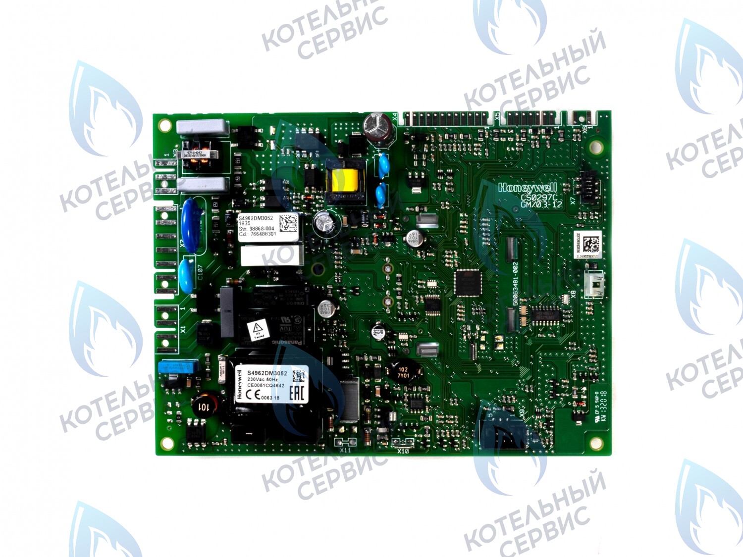 CB003 Электронная плата управления (аналог) BAXI ECO 5 MAIN 5, ECO COMPACT, HONEYWELL (721824700, 766487600) в Оренбурге	