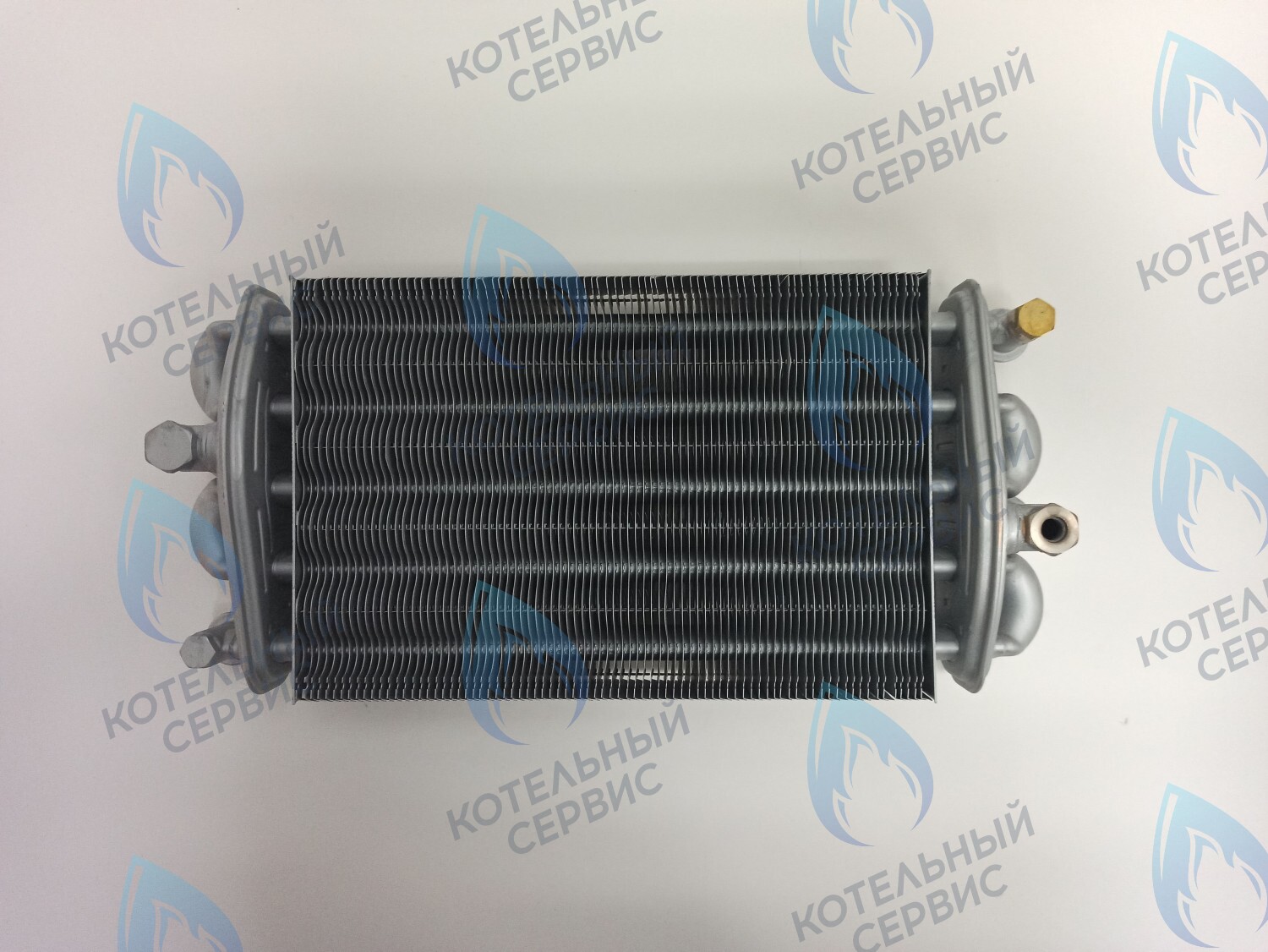 EB051-270-V Битермический теплообменник VALMEX FONDITAL, NOVA FLORIDA, ALPHATHERM,  PROTHERM (в комплекте есть заглушка для одного отверстия) 6SCAMBIM03, 0020025297 в Оренбурге	