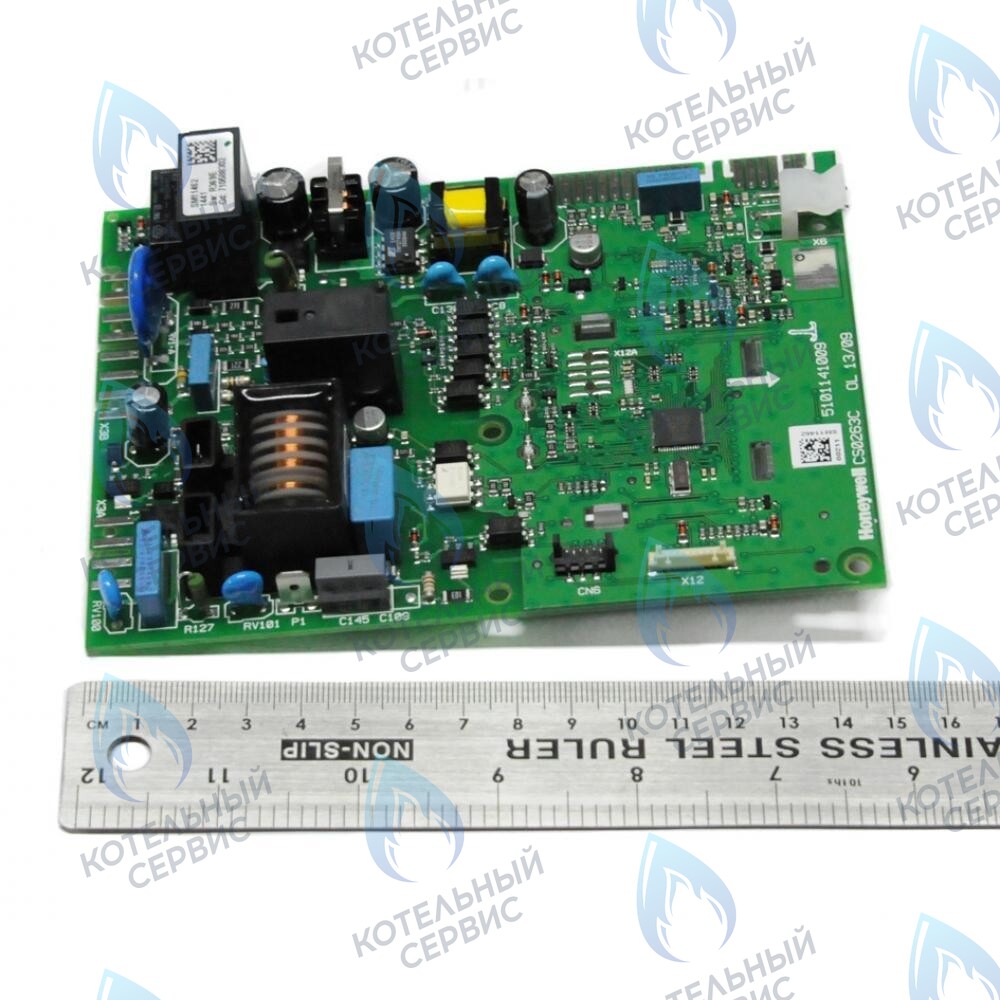 710591300 Электронная плата Honeywell PCB SM11462 BAXI MAIN Four (старого образца, серая панель) в Оренбурге	