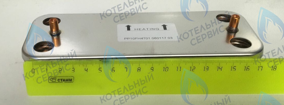 7006902439 Теплообменник пластинчатый  12 пластин (вторичный) E.C.A. в Оренбурге	