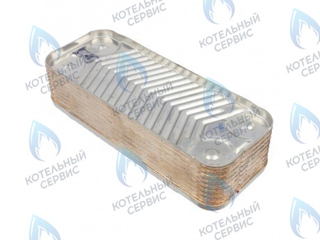 1926286 Вторичный теплообменник ГВС 18 пластин DL 30, 35 HUBERT в Оренбурге	