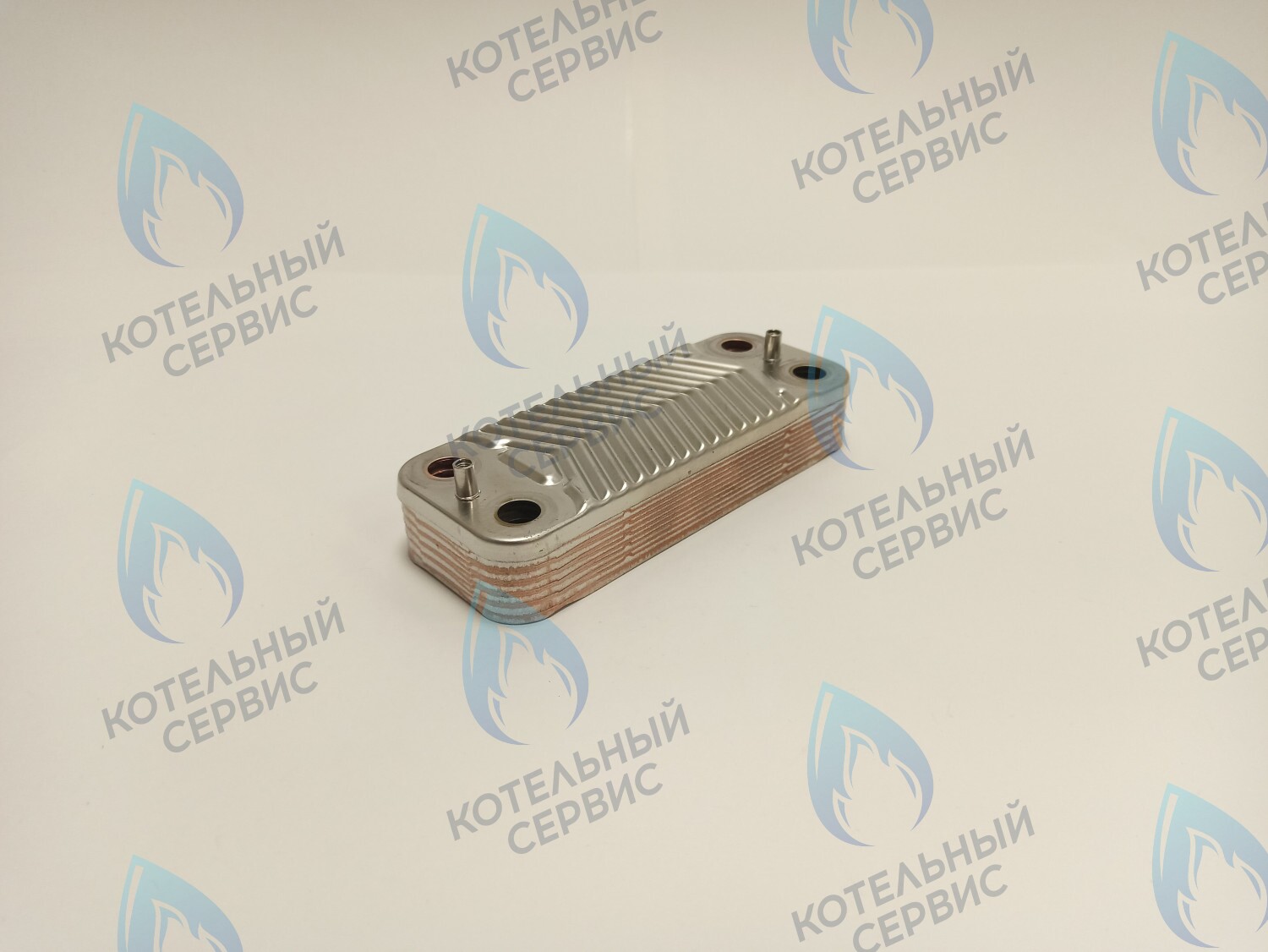 HE008B Теплообменник ГВС 12 пластин FEDERICA BUGATTI Varme 12-24кВт в Оренбурге	