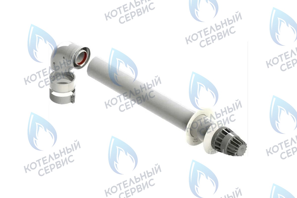  Комплект коаксиального дымохода ARDERIA D 60/100 0,75м в Оренбурге	