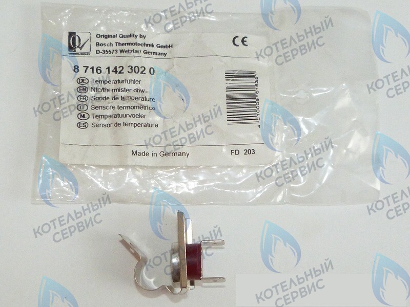 87161423020 Датчик подающей линии ГВС U052/U054 BUDERUS в Оренбурге	