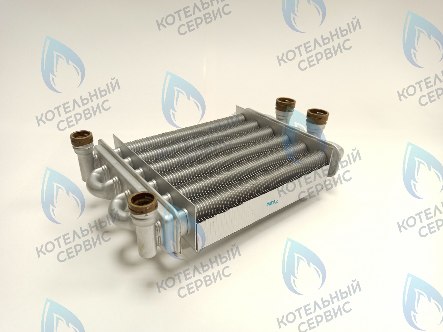 EB012-200-02 Теплообменник битермический 198мм ROC, GAZECO 18-T1/C1 (с 05.2016) в Оренбурге	